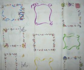 Quilt Labels - Ribbons of Life 